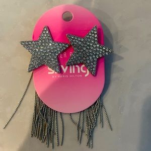 Paris Hilton star earrings